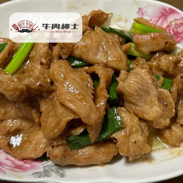 沙茶炒松阪豬(150g)